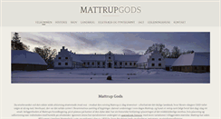 Desktop Screenshot of mattrup.dk